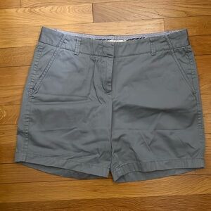 J. Crew Gray Women's Chino Shorts